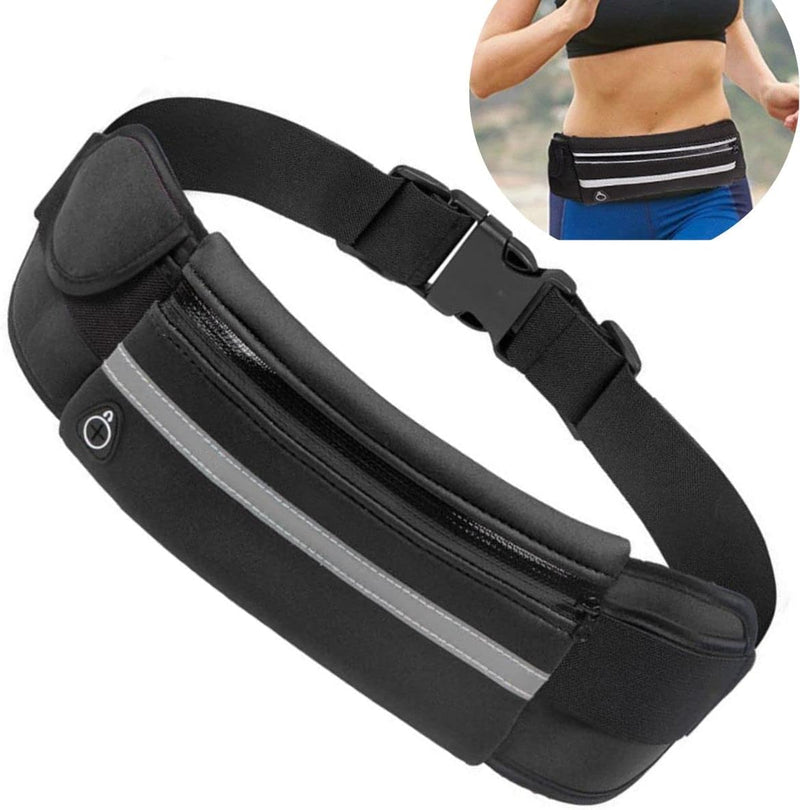 PRETO - Pochete Fitness Corrida Academia