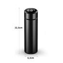 Normal - Garrafa Térmica com LED e Termômetro (500ml) - Preto