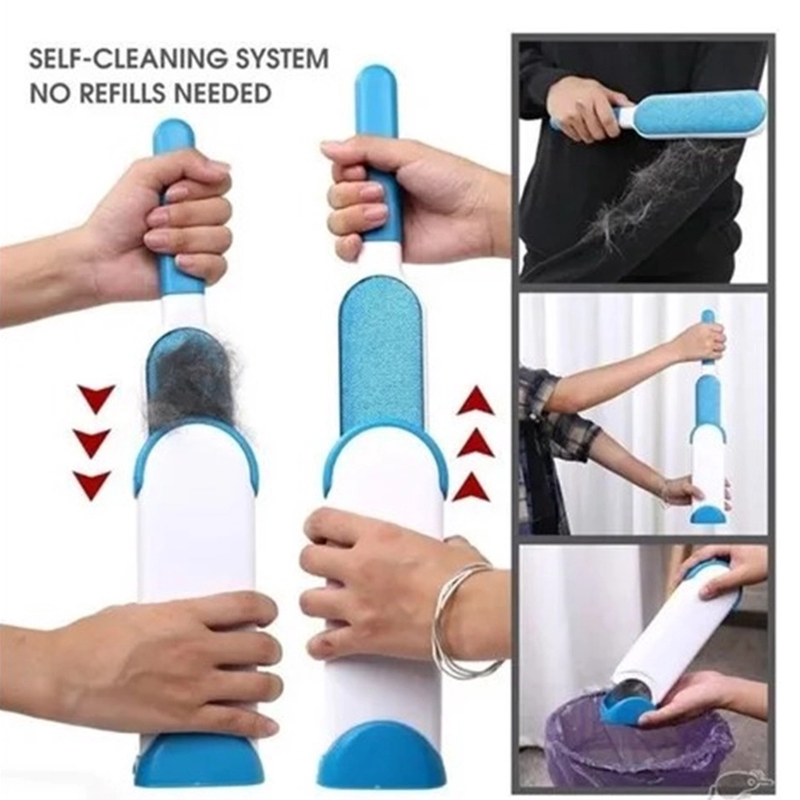 Conjunto de Removedor de Pêlos - Gatos Cachorros Fur Wizard Hurricane