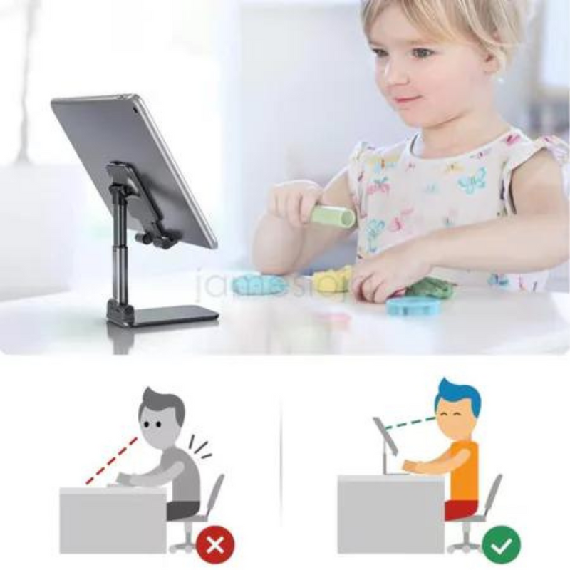 SUPORTE CELULAR DE MESA - Universal Ajustável para Celular e Tablet até 7"
