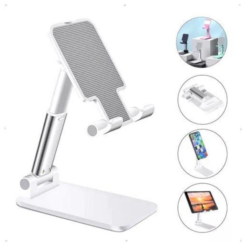 SUPORTE CELULAR DE MESA - Universal Ajustável para Celular e Tablet até 7"