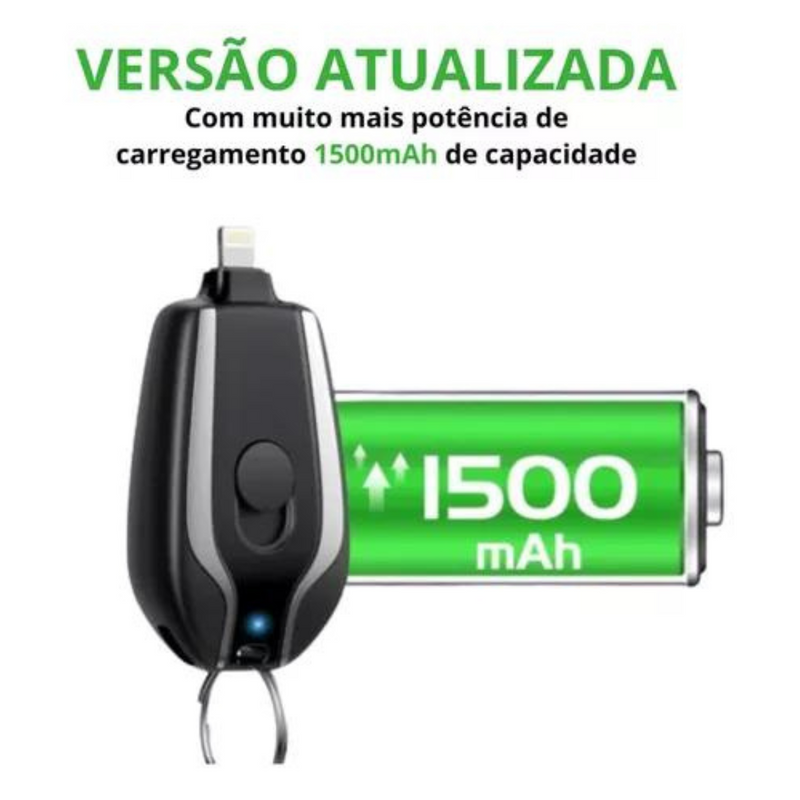 Chaveiro Carregador Conexão Lightning (iPhone)