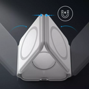 CARREGADOR PORTÁTIL DOBRÁVEL Magsafe 3 em 1- Branco