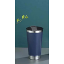 Personalizado - Copo Térmico Inox com TAMPA e ABRIDOR (473 ml) - Azul Escuro