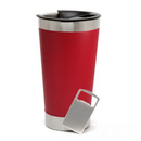 Personalizado - Copo Térmico Inox com TAMPA e ABRIDOR (473 ml) - Vermelho