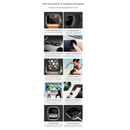 ROSA - GS9 RELÓGIO SMARTWATCH Ultra Mini 41mm 2 Pulseiras