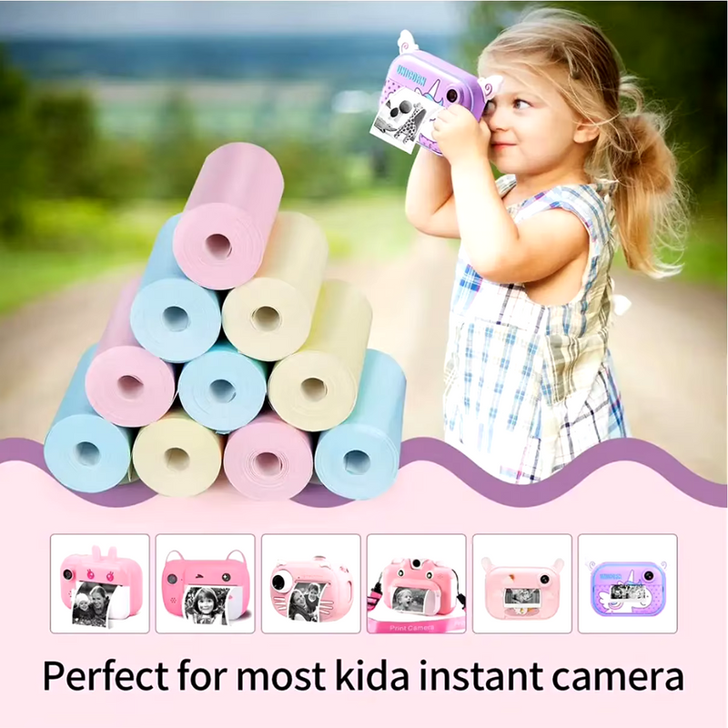 Papel de Impressora Infantil Câmera Colorido