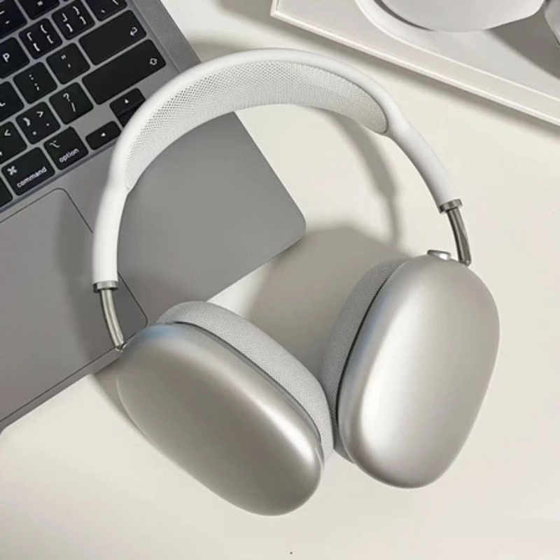 PRATA - P9- Fone De Ouvido Bluetooth Air - S/ Fio Wireless Headphone