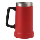 Personalizado - Caneca Térmica Inox De Cerveja (709ml) - Vermelho