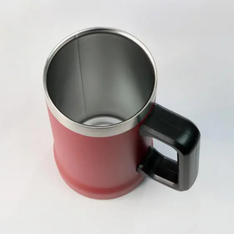 Personalizado - Caneca Térmica Inox De Cerveja (709ml) - Vermelho