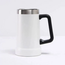 Personalizado - Caneca Térmica Inox De Cerveja (709ml) - Branco