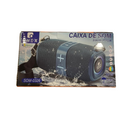 Caixa de Som Bluetooth com Alça IPX6 10W Bivolt - SOM-0326 - (Cores Sortidas)