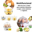 Cozedor de Ovos Elétrico Multifuncional - Egg Cooker 110V - (Cores Sortidas)