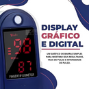 Oxímetro Digital Portátil de Pulso para Dedo