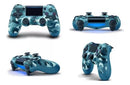 AZUL CAMUFLADO - Controle Sem Fio PS4 Bluetooth Joystick Gamer