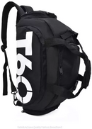 PRETO - T-6 - Bolsa Esportiva Multifuncional Transversal
