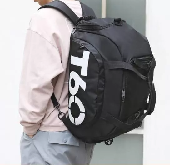 PRETO - T-6 - Bolsa Esportiva Multifuncional Transversal