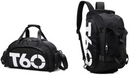 PRETO - T-6 - Bolsa Esportiva Multifuncional Transversal