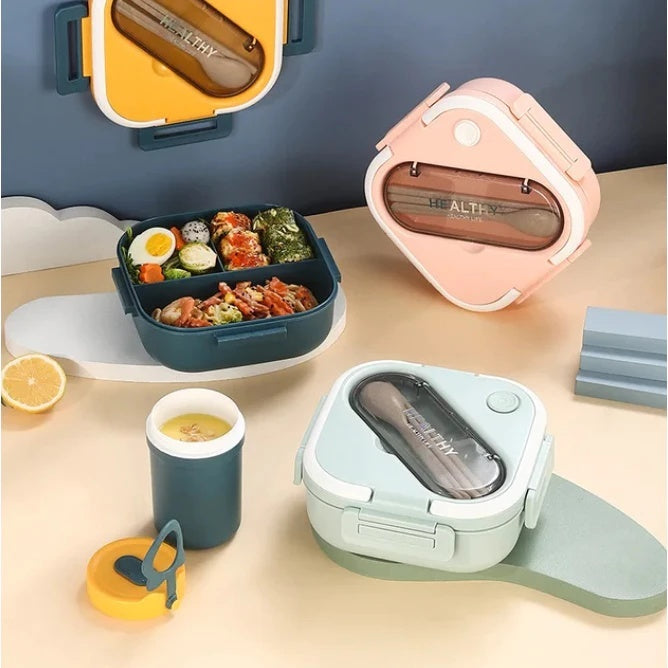 LILÁS - Marmita Hermética com Alça e Talheres 0061