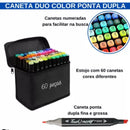 Kit Livro Colorir URSO BOB (Rosa) + 60 Canetas