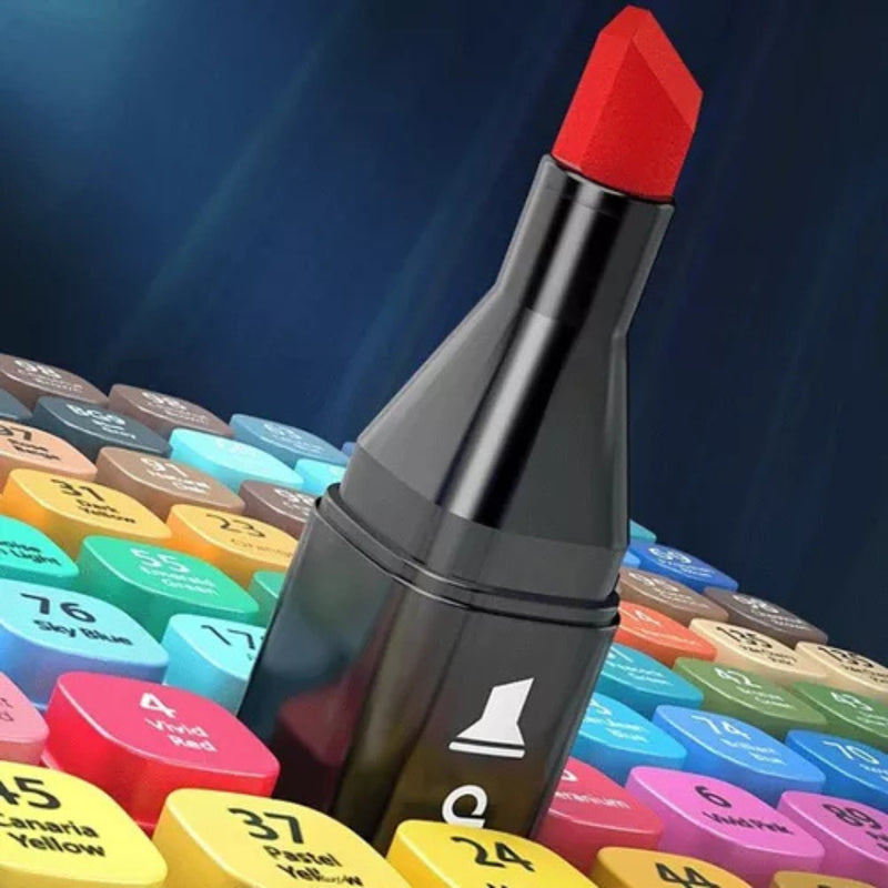 Kit Livro Colorir URSO BOB (Azul) + 60 Canetas