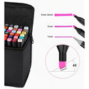 Kit Livro Colorir LIL. STI. (Rosa) + 36 Canetas