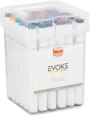 Kit Livro Colorir LIL. STI. (Rosa) + 24 Canetas