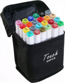 Kit Livro Colorir LIL. STI. (Rosa) + 24 Canetas