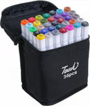 Kit Livro Colorir LIL. STI. (Rosa) + 36 Canetas