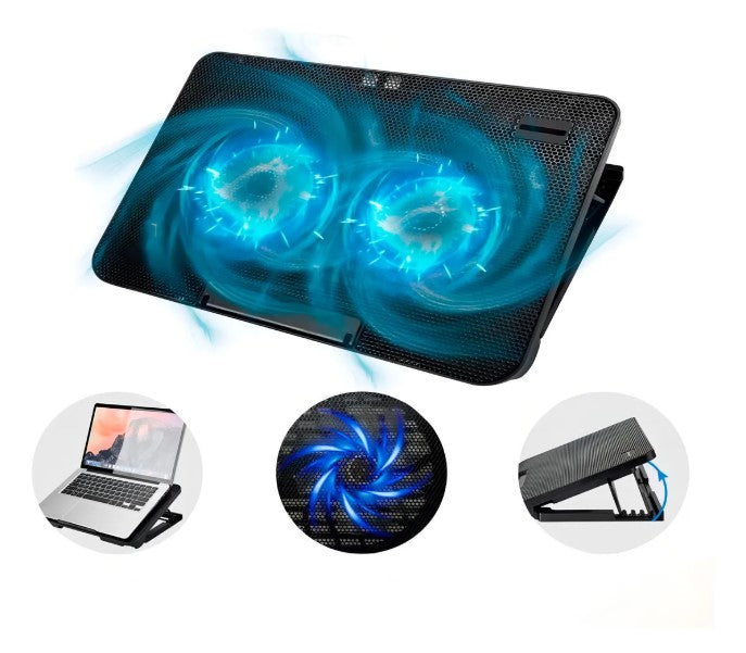 SUPORTE NOTEBOOK - Base Refrigerada Ventilação Silenciosa BM-763