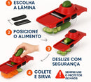 6 EM 1 CORTADOR de Legumes Mandoline Multifuncional - BM-A16