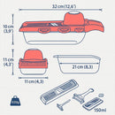 6 EM 1 CORTADOR de Legumes Mandoline Multifuncional - BM-A16
