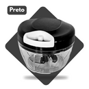 500ML -  Mini Triturador Processador Manual 3 Lâminas - (Cores Sortidas)