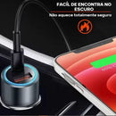 CARREGADOR DE CARRO 60W 9.1A CJ13-4