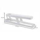 Porta Ovos Organizador de Geladeira Escorregador Roll Clear Fresh 2 andares - 15 Ovos