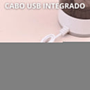 Lavador Limpador De Pinceis Maquiagem Automático Elétrico Bivolt - (Cores Sortidas)