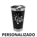 Personalizado - Copo Térmico Inox com TAMPA e ABRIDOR (473 ml) - Preto