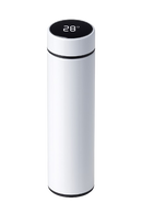 Normal - Garrafa Térmica com LED e Termômetro (500ml) - Branco