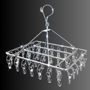 Varal de 40 Prendedores em Inox Prático e Retrátil