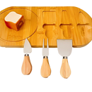 Tábua de Frios com 3 Espátulas – Sofisticação e Praticidade em Cada Detalhe