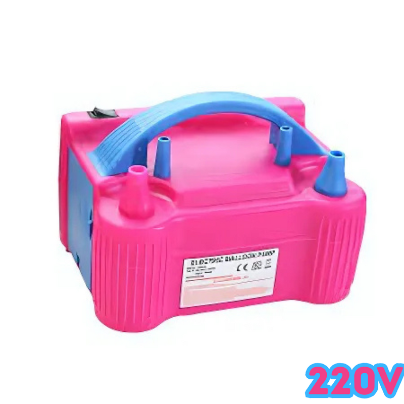 Bomba Inflador Elétrico Máquina Encher Bexiga 2 Bicos 220V