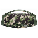 VERDE CAMUFLADO - Caixa de Som Boombox Bluetooth Bivolt