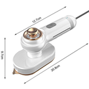 Mini Ferro de Passar Roupa Profissional Bivolt ROP-5651 - (Cores Sortidas)