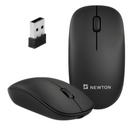 PRETO NMS-007 - Mouse Sem Fio Simples e Discreto