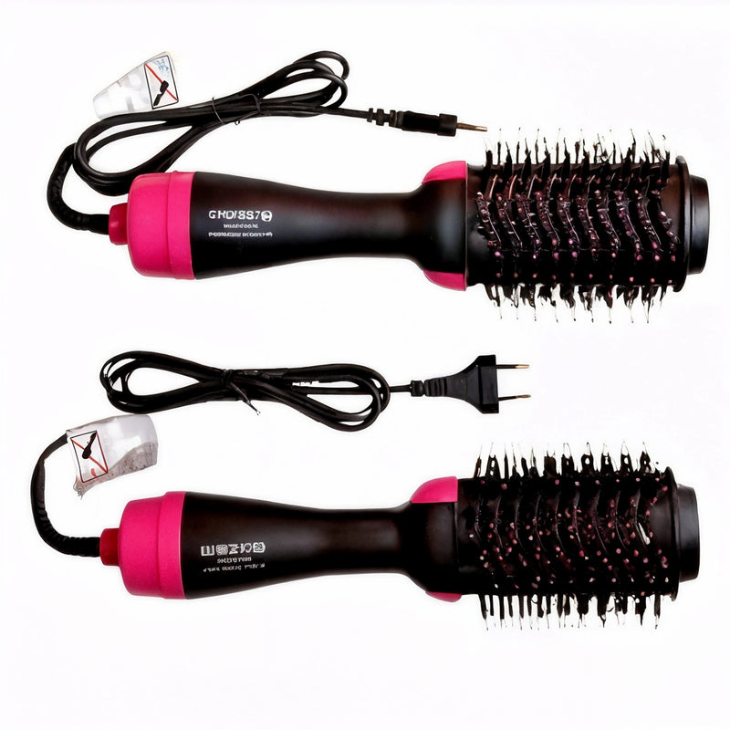 Escova secadora alisadora 3 em 1 110v alisa e seca