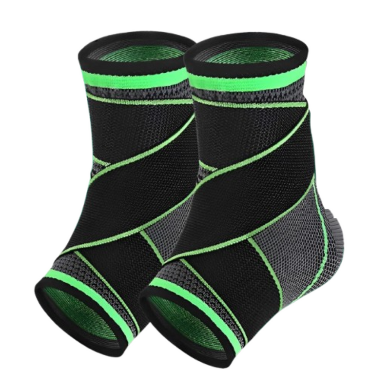 PAR de Tornozeleiras de Compressão Ortopédica - BM-F1048