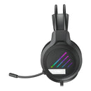 PRETO - FONE HEADSET GAMER RGB Rainbow