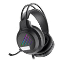 PRETO - FONE HEADSET GAMER RGB Rainbow