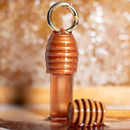 Gloss Labial Mel Honey com Pingente, Hidrata e Brilha