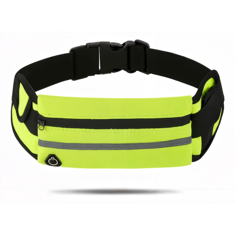 VERDE-LIMÃO - Pochete Fitness Corrida Academia